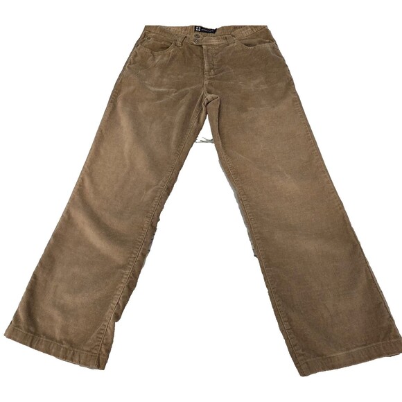 University Club Pants Mens 32 Corduroy Button Fly Straight Leg Casual Retro 32x3 - Picture 1 of 12